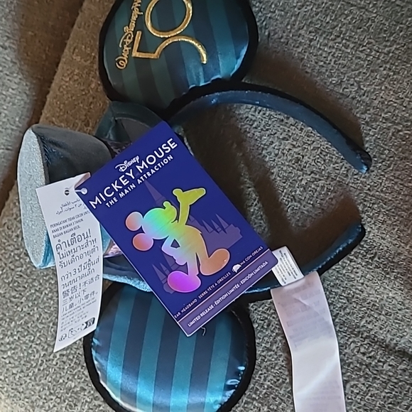 Disney Mickey Mouse: The Main Attraction Ear Headband The Haunted Mansion - Picture 4 of 4